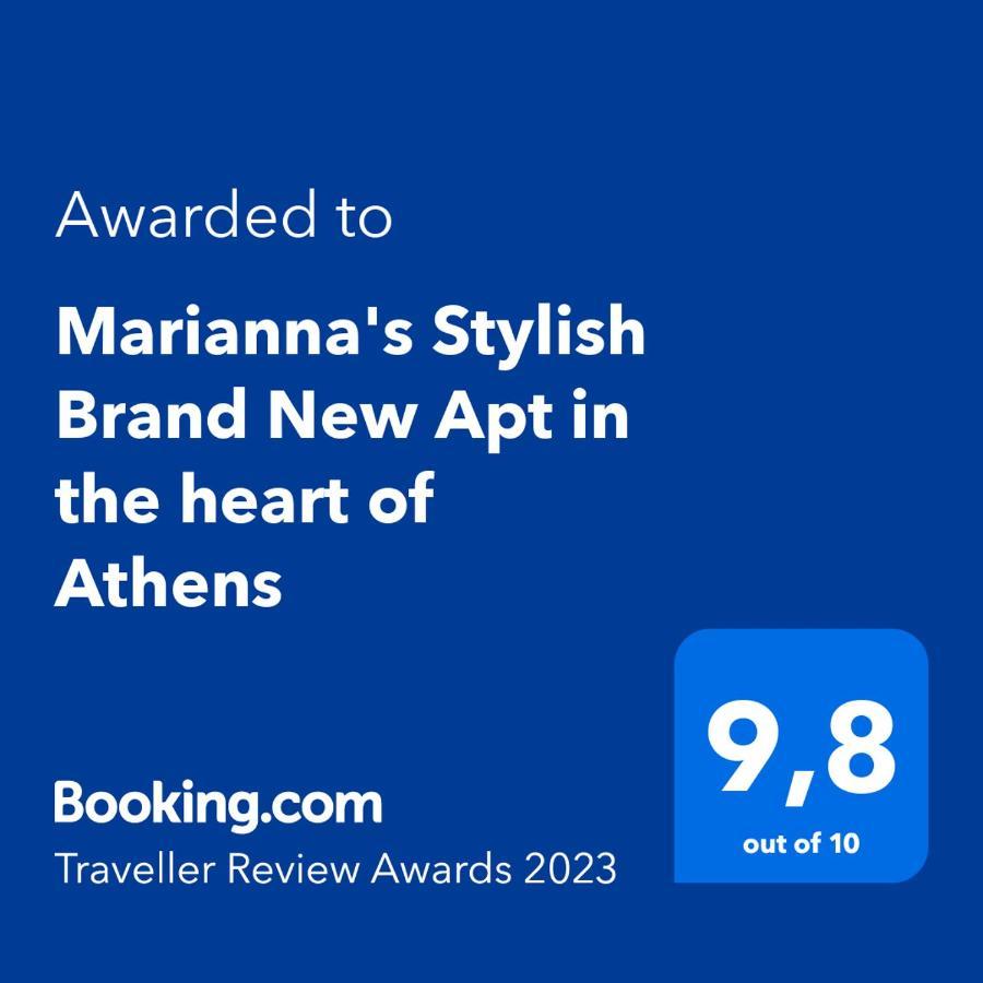 Marianna'S Stylish Brand New Apt In The Heart Of Athens Apartment Екстериор снимка